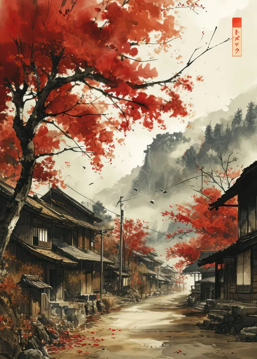 Affiche Japonaise sur Toile - Image 8