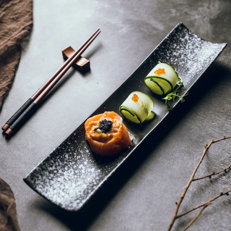 Assiette Japonaise À Sushi Longue - Image 2