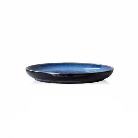 Assiette japonaise bleue - Image 4