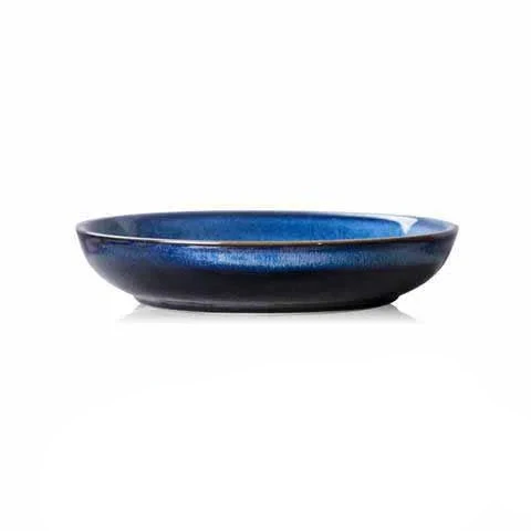 Assiette japonaise bleue - Image 7