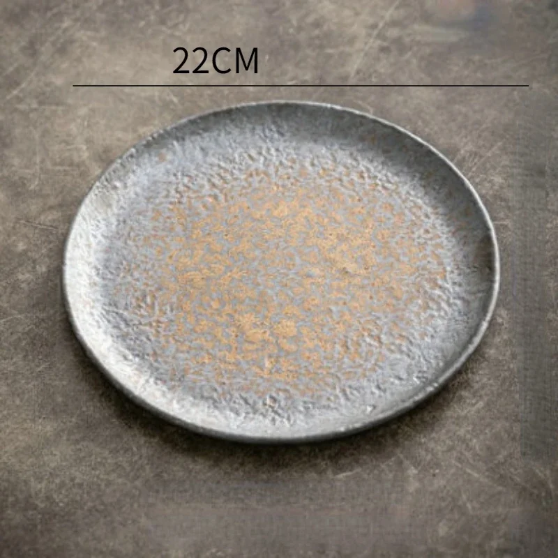 Assiette Japonaise Effet Vieilli - Image 2