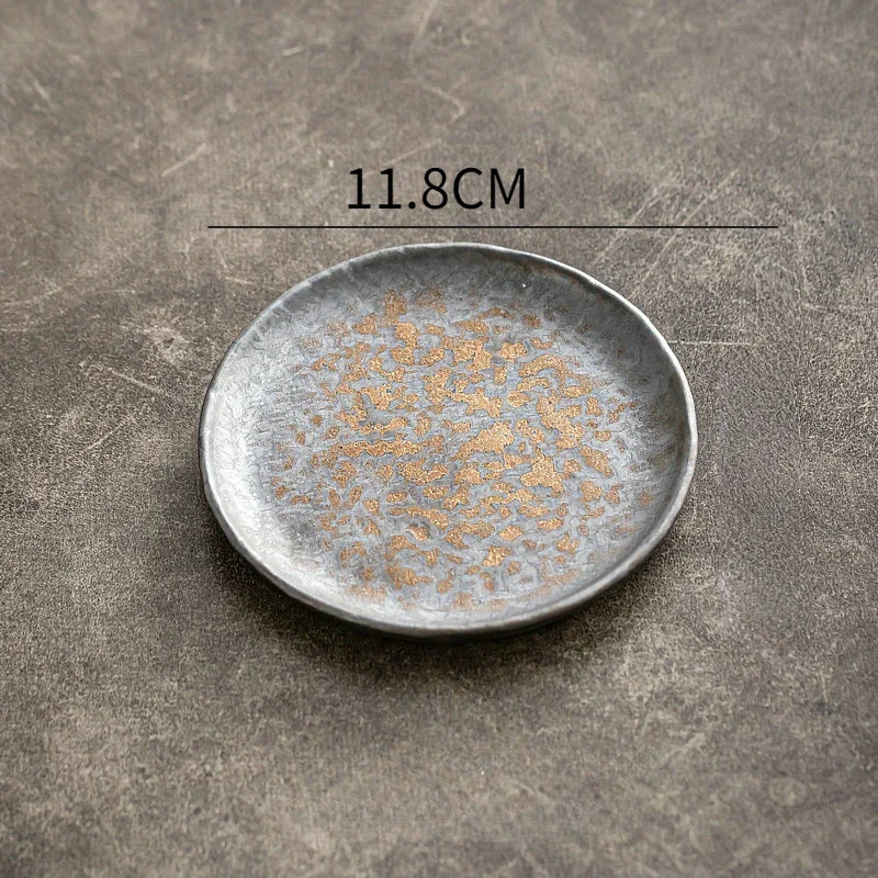 Assiette Japonaise Effet Vieilli - Image 4