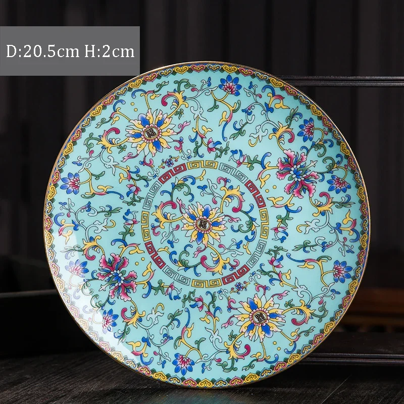 Assiette Japonaise En Céramique Artistique - Image 14