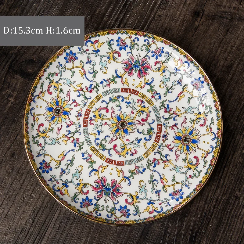 Assiette Japonaise En Céramique Artistique - Image 17