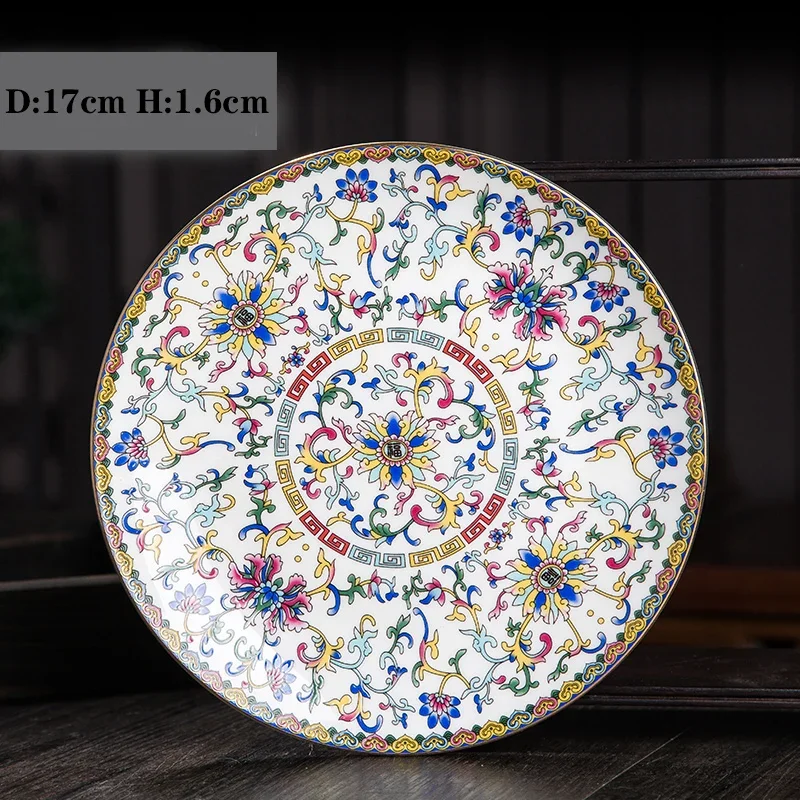 Assiette Japonaise En Céramique Artistique - Image 3