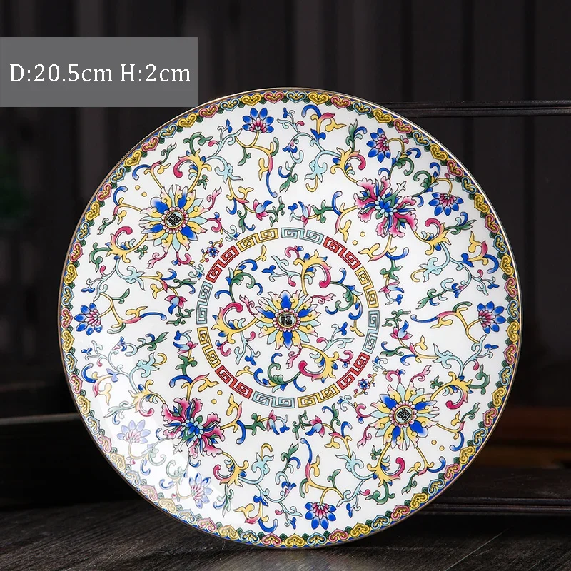 Assiette Japonaise En Céramique Artistique - Image 4