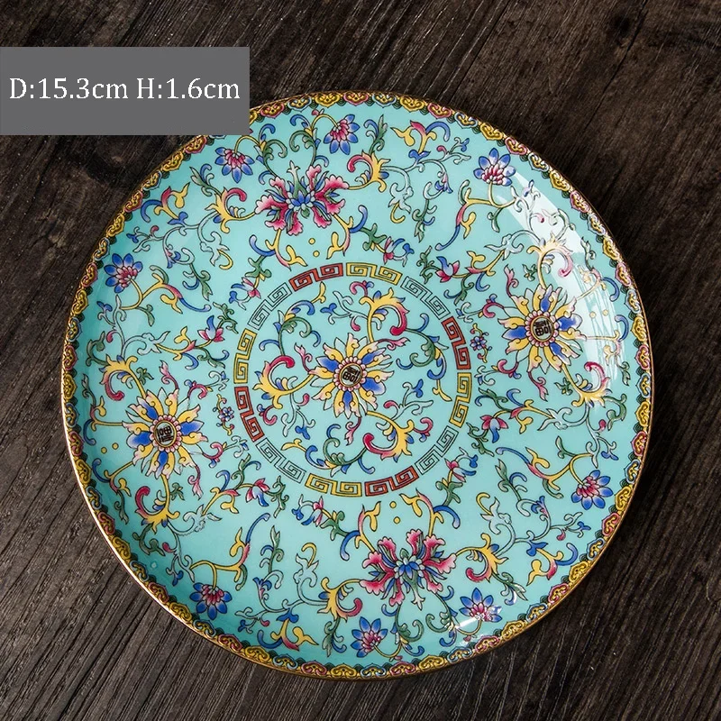 Assiette Japonaise En Céramique Artistique - Image 7