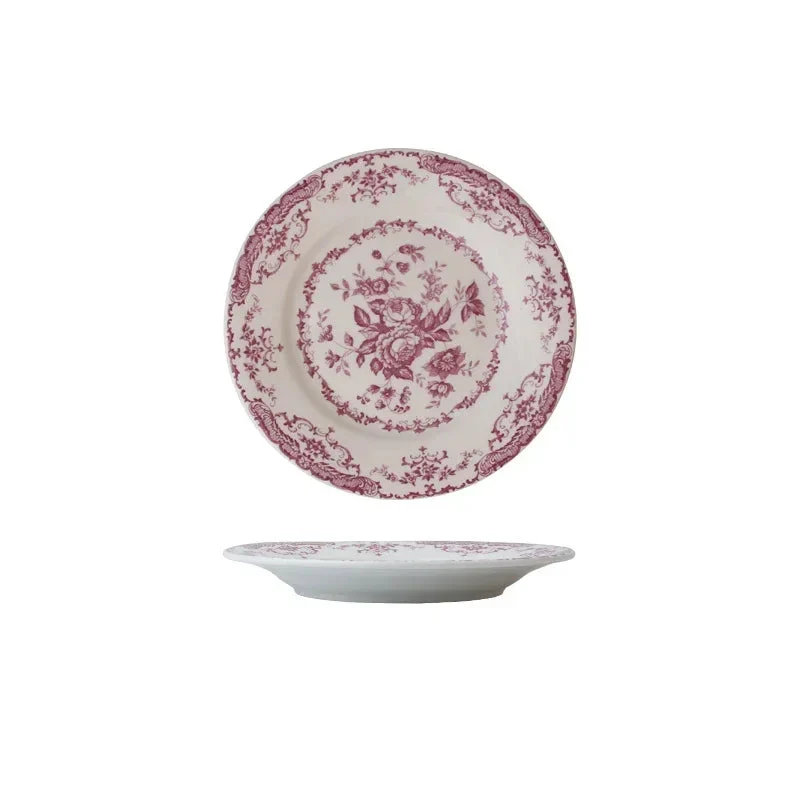 Assiette Japonaise Fleurie - Image 2