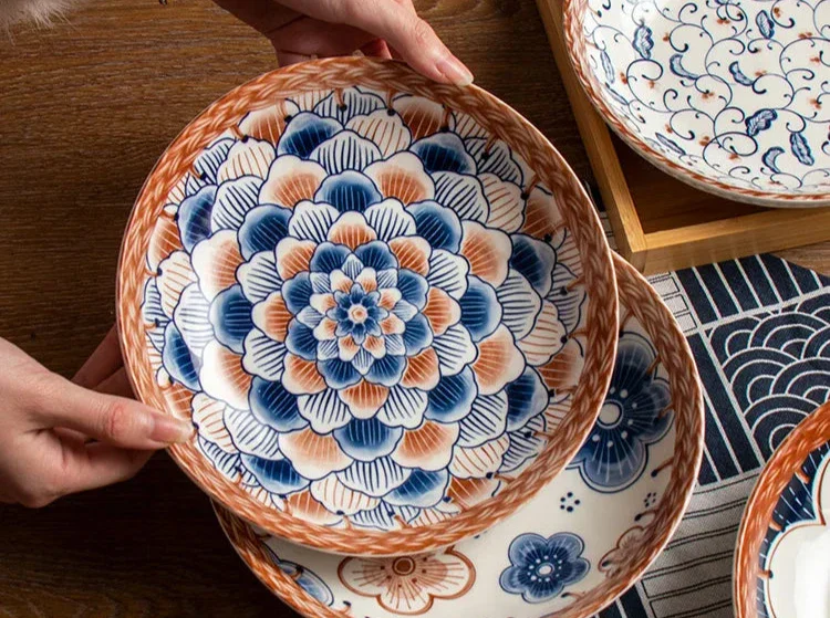 Assiette Japonaise Rétro - Image 5