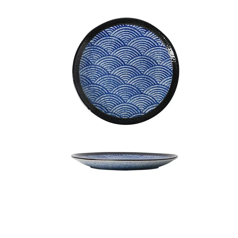 Assiette plate japonaise - Image 8