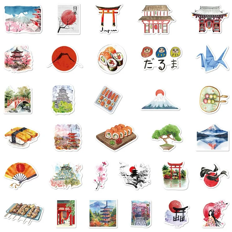 Autocollants Série Voyage Japonais - Image 4