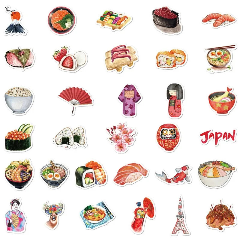 Autocollants Série Voyage Japonais - Image 5