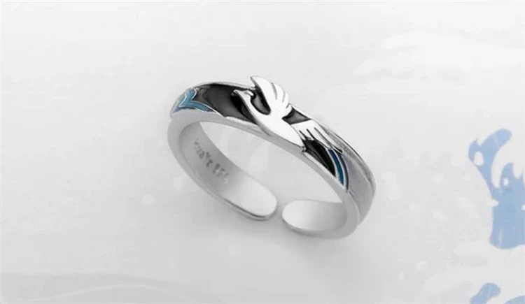 Bague couple style japonais