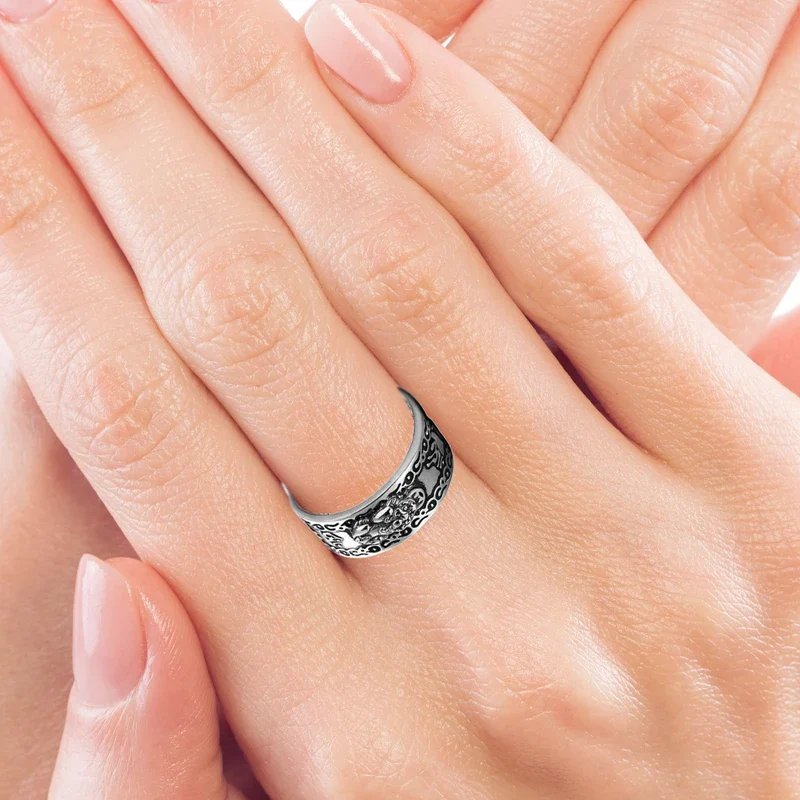 Bague Japonaise à Breloques écriture carmise - Image 3