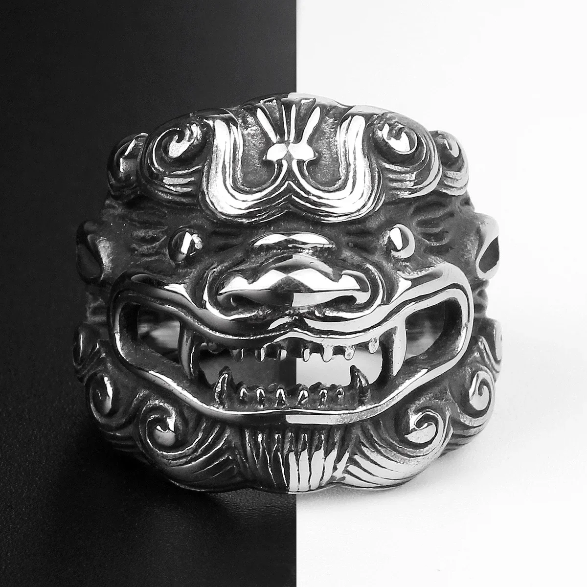 Bague japonaise Acier - Image 4