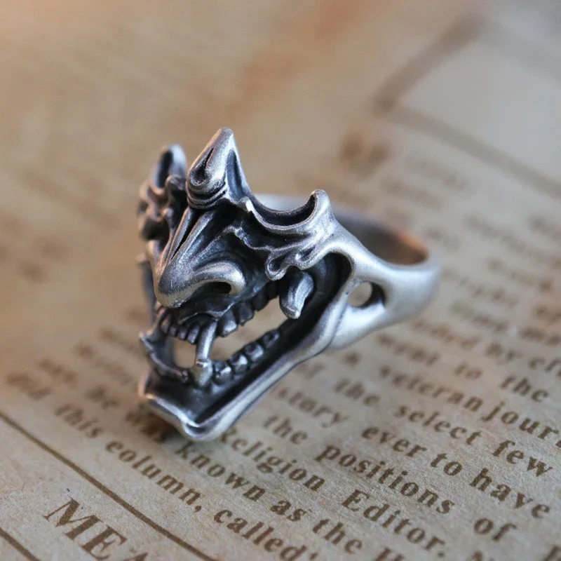 Bague Japonaise Devil Mask - Image 2