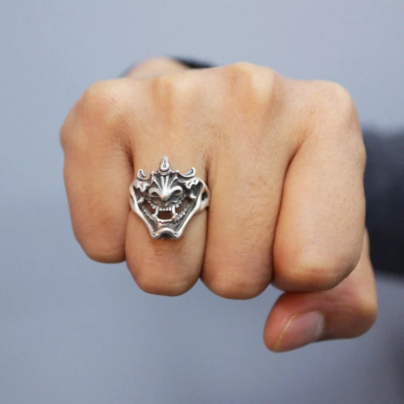 Bague Japonaise Devil Mask - Image 3