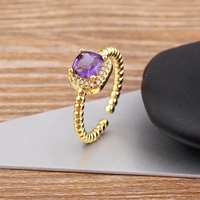 Bague Japonaise en Zircone Cubique - Image 7