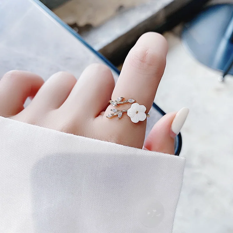 Bague Japonaise Fleur de cristal - Image 2