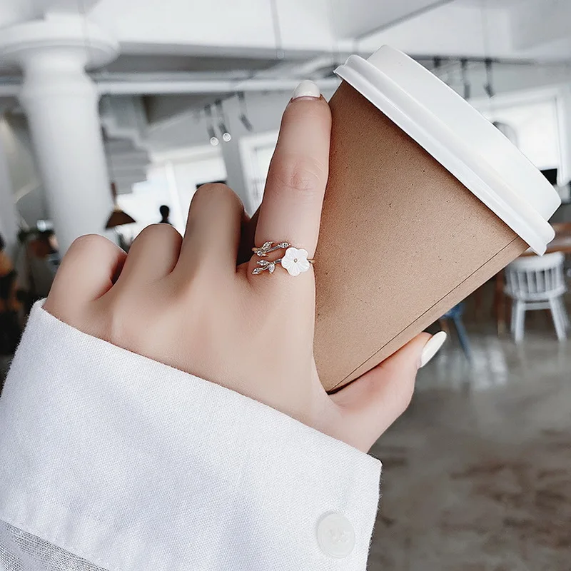 Bague Japonaise Fleur de cristal - Image 3