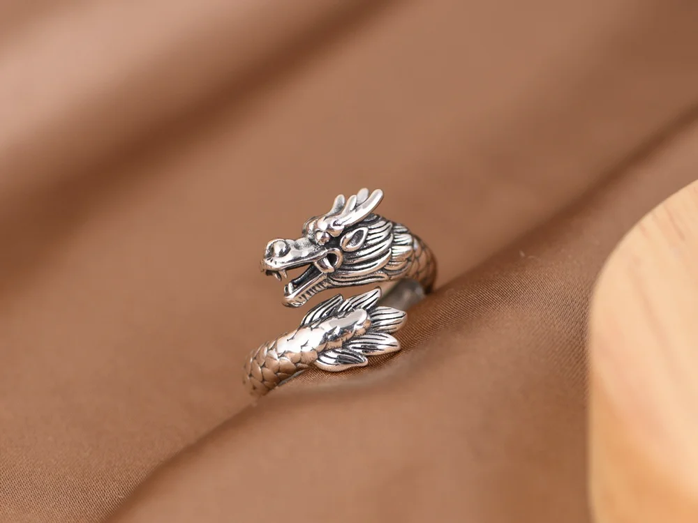 Bague Japonaise Motif Dragon - Image 2