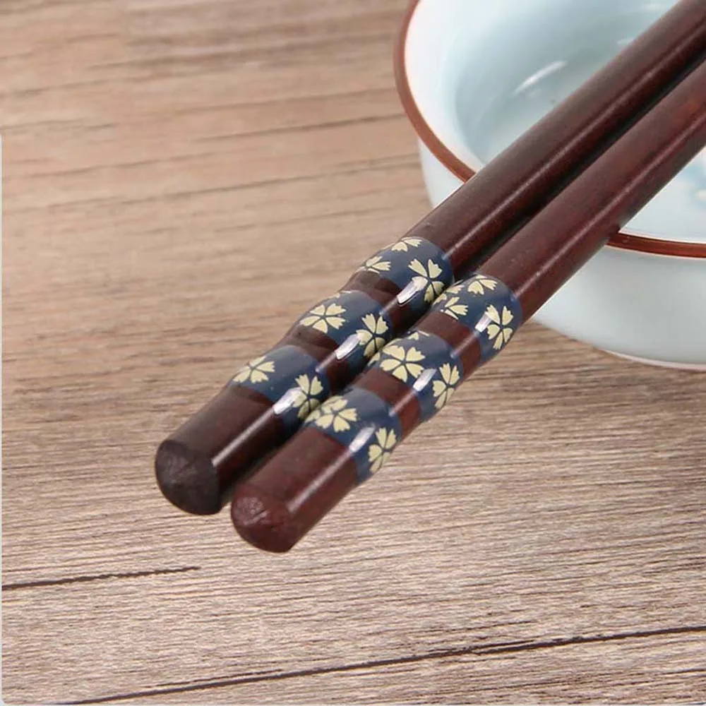 Baguette Japonaise à Motifs Fleurs