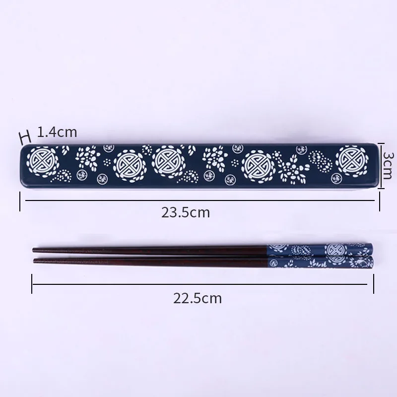 Baguette japonaise en bois avec coffret - Image 5