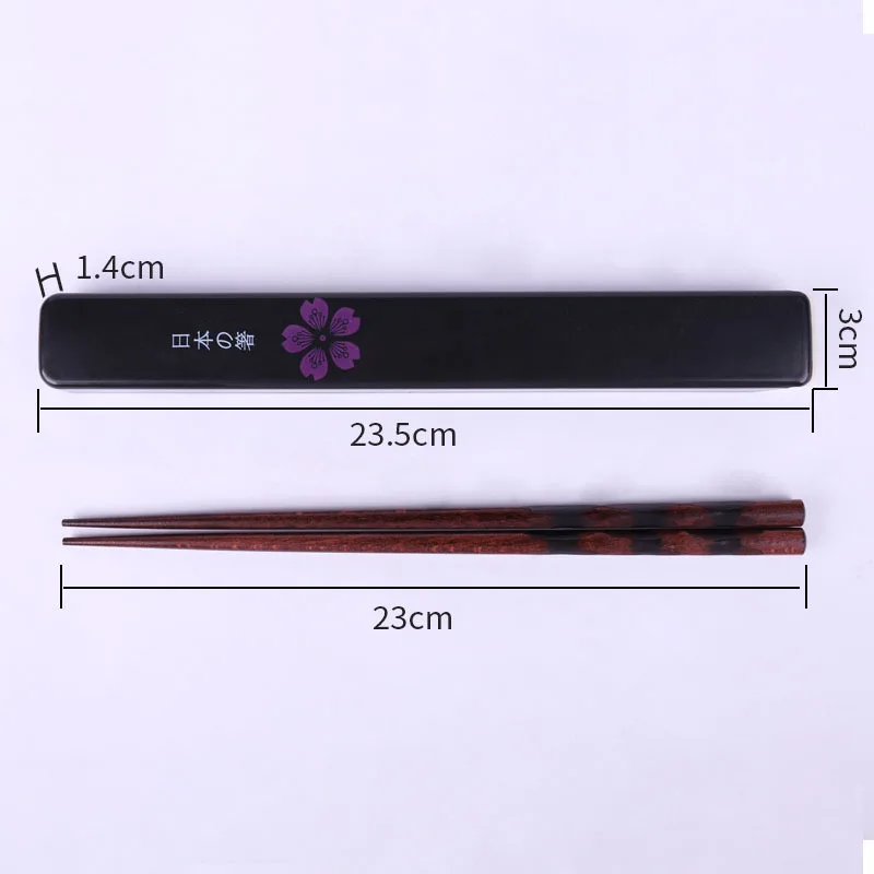 Baguette japonaise en bois avec coffret - Image 6