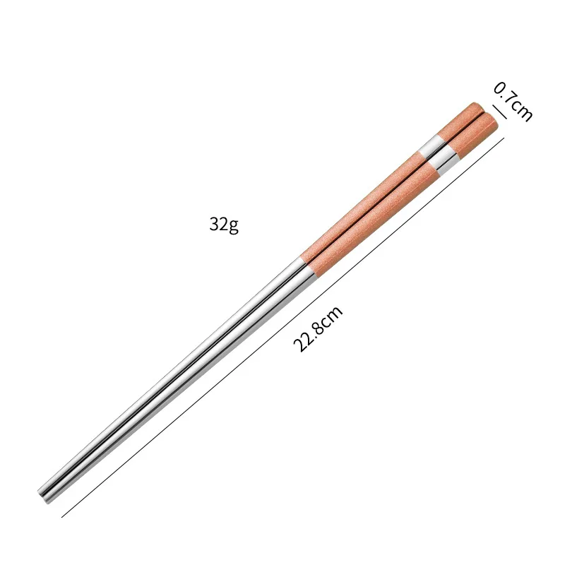 Baguette Japonaise en Inox Colorée - Image 5