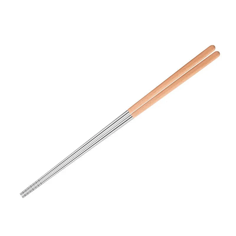 Baguettes de cuisine japonaises en inox - Image 3
