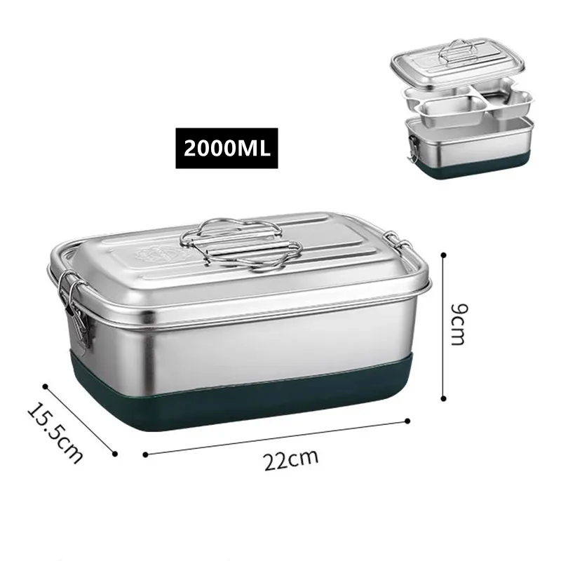 Boîte à lunch Bento en Acier Inoxydable - Image 4