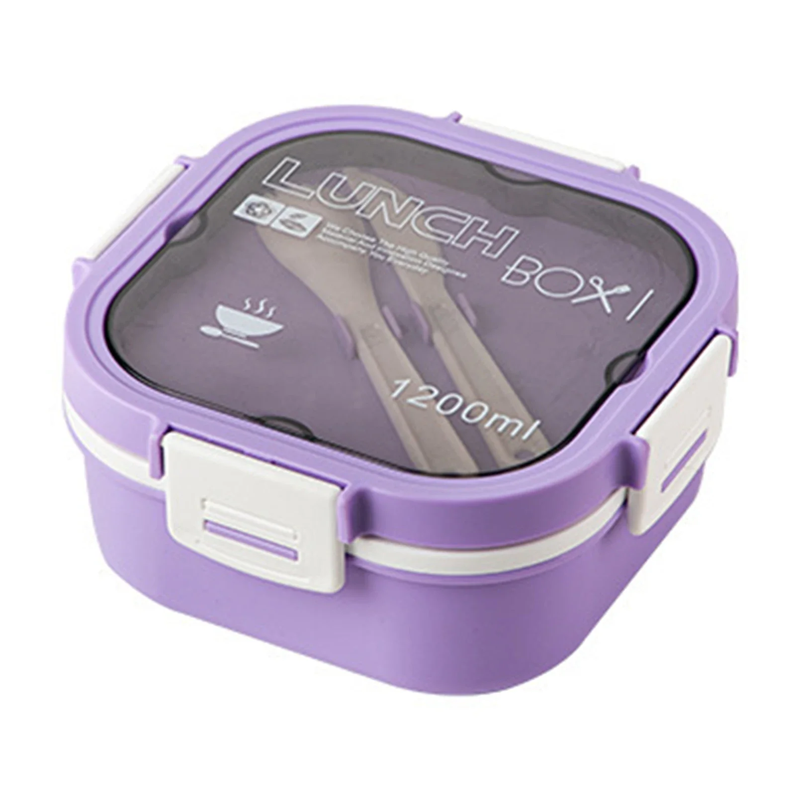 Boîte Bento Carrée Design - Image 4