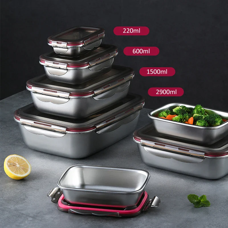 Boîte Bento en Inox Étanche