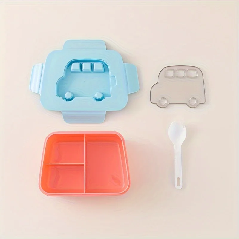 Boîte Bento Motif Voiture Enfant - Image 2