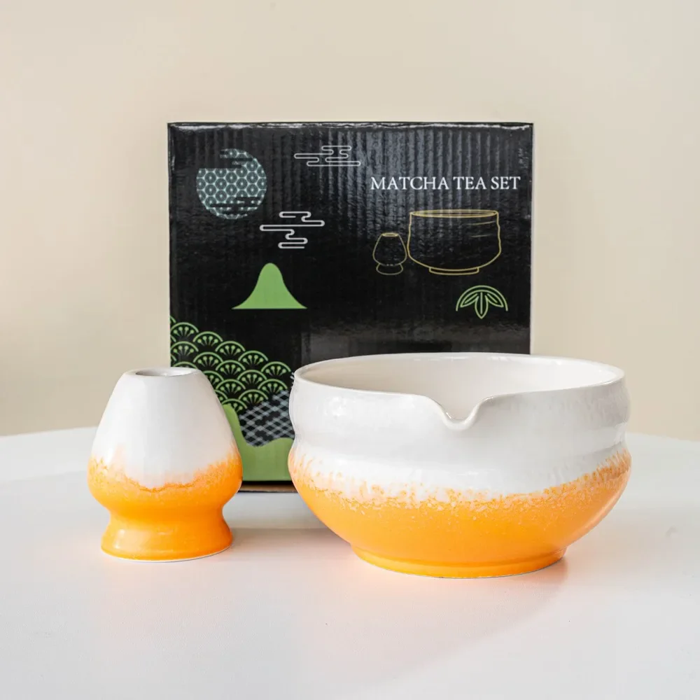 Bol et Support Fouet à Matcha en Céramique - Image 3