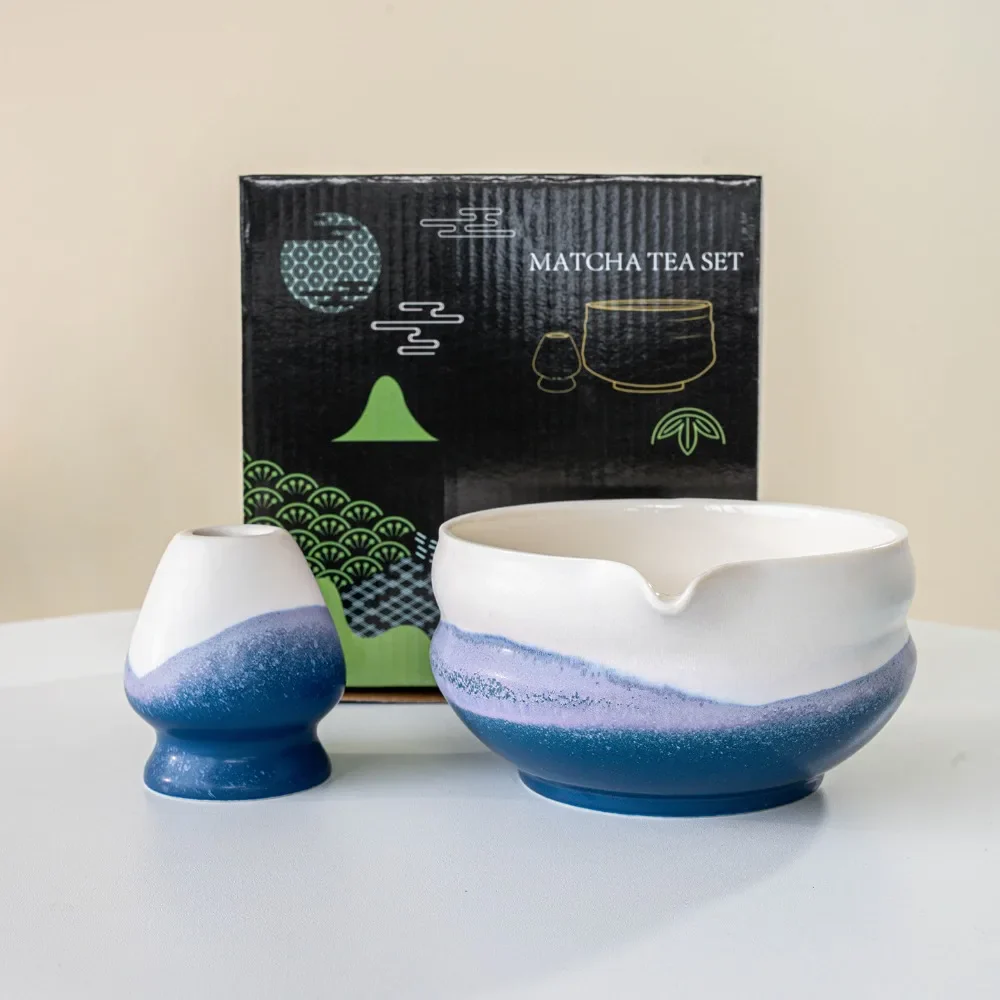 Bol et Support Fouet à Matcha en Céramique - Image 4