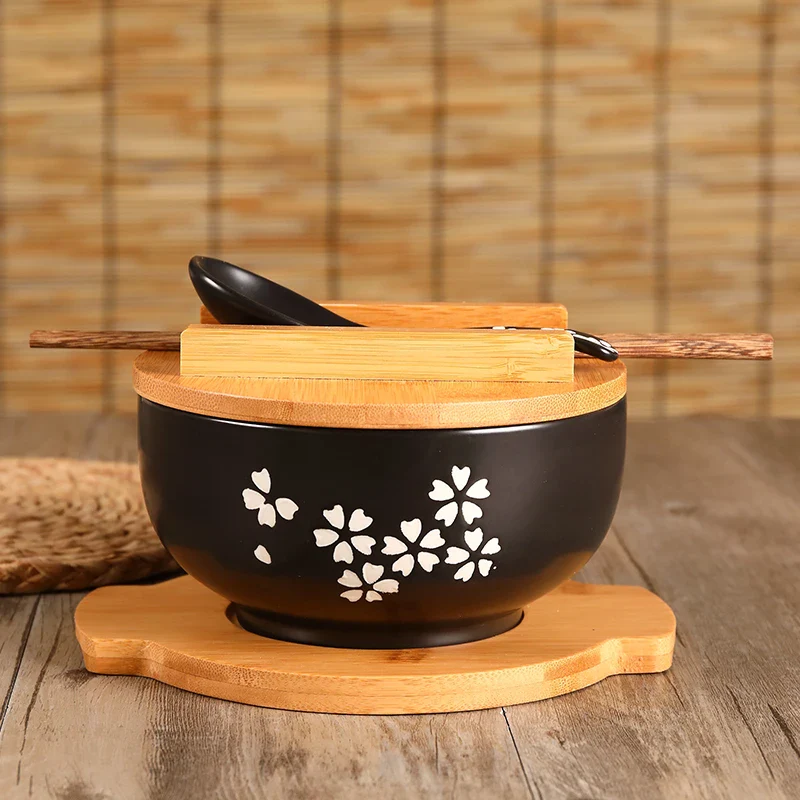Bol japonais avec baguette - Image 3