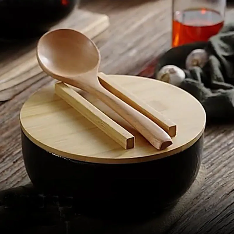 Bol Japonais avec Baguette et Cuillère - Image 2