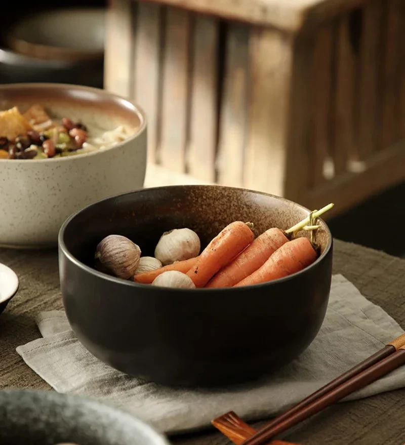 Bol Japonais avec Baguette et Cuillère - Image 3