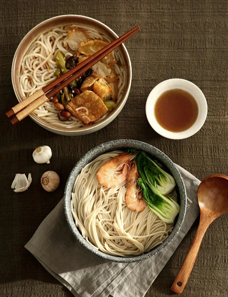 Bol Japonais avec Baguette et Cuillère - Image 7