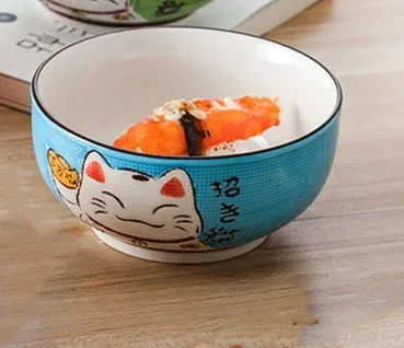 Bol Japonais Maneki Neko - Image 3