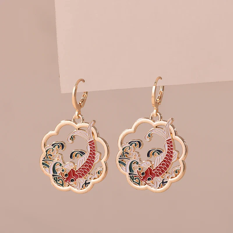 Boucle d'Oreille Japonaise Femme