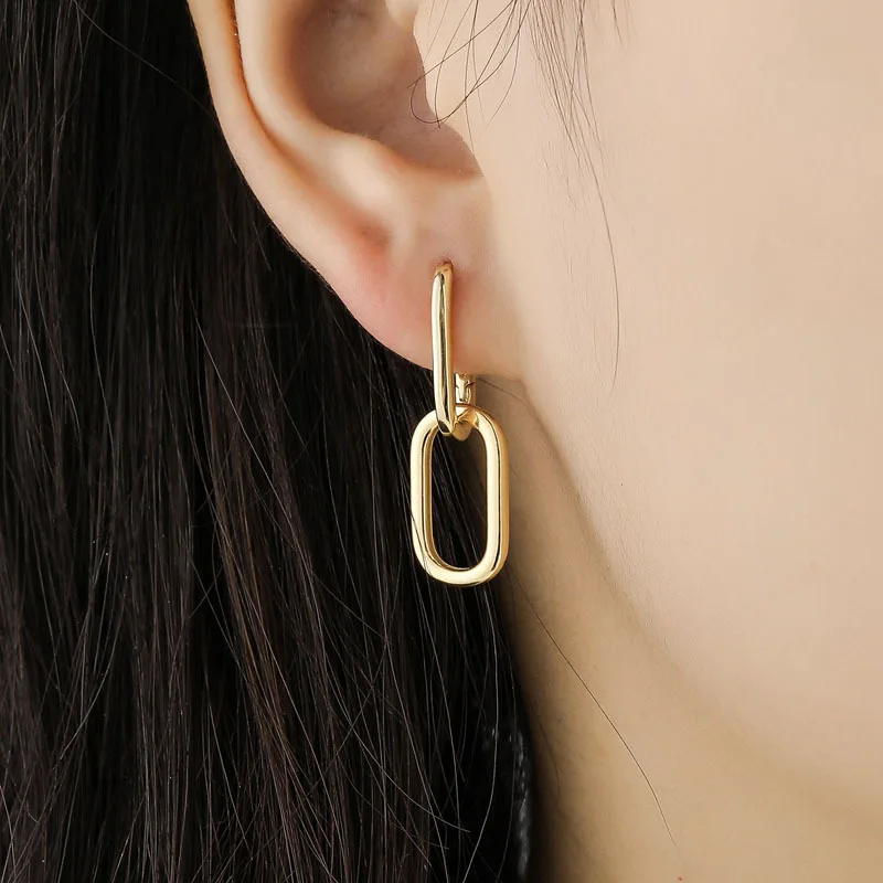 Boucles d’Oreilles Géométriques Japonaises - Image 3