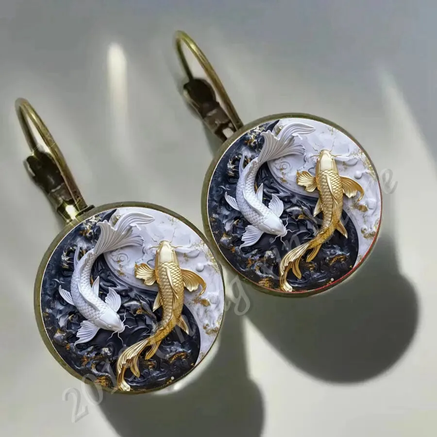 Boucles d’Oreilles Japonaise Classique Dôme - Image 10