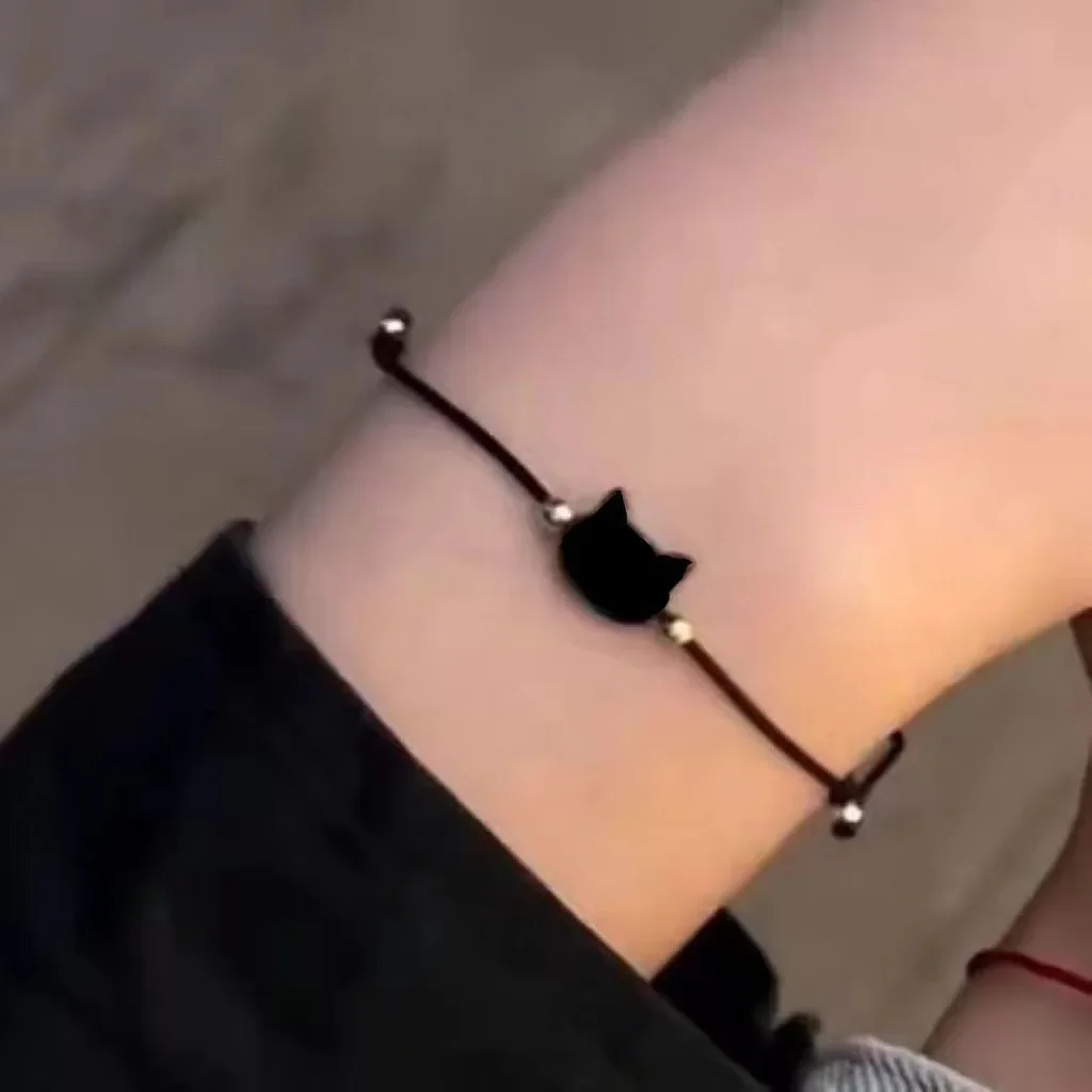 Bracelet Chat Japonais pierre de lune - Image 5