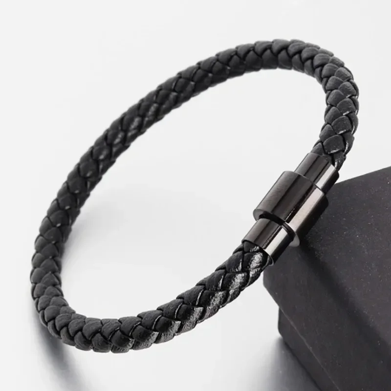 Bracelet Cuir tressé Japonais - Image 5