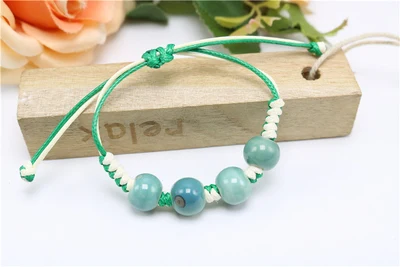 Bracelet Japonais en perles Larimar - Image 7