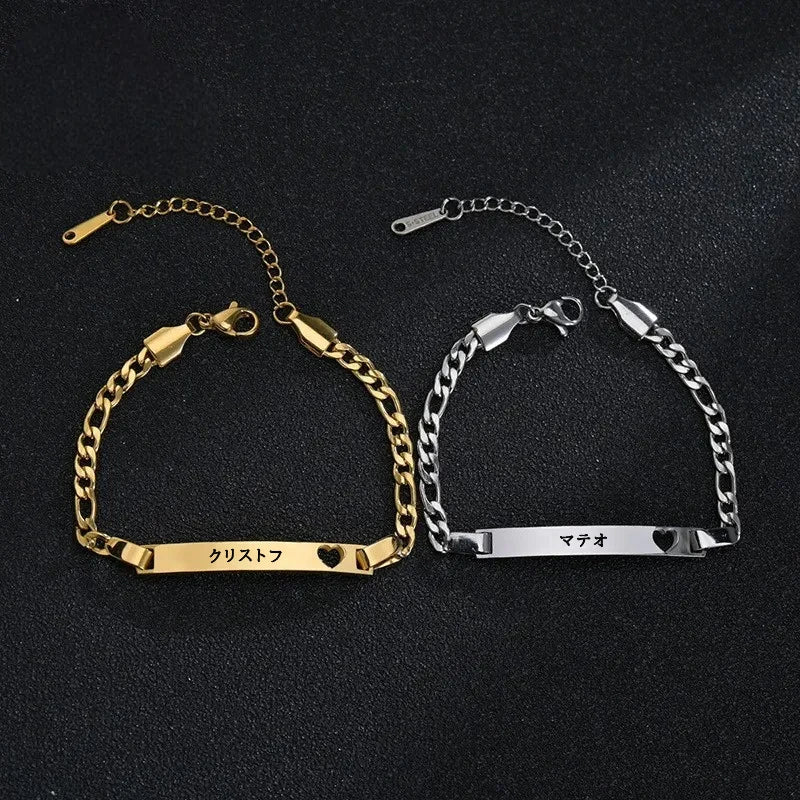 Bracelet Japonais gravé personnalisé - Image 8