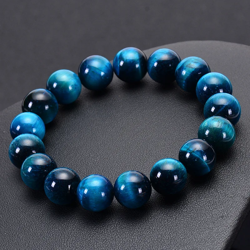 Bracelet Japonais œil de tigre bleu - Image 4