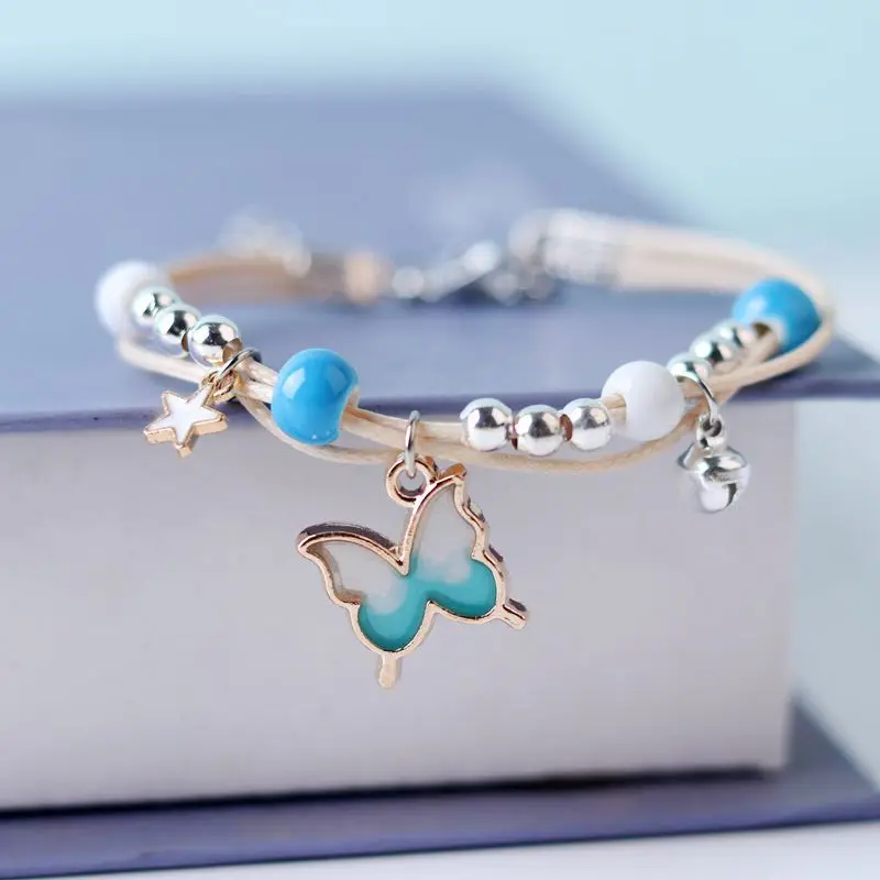 Bracelet japonais papillon coloré - Image 3